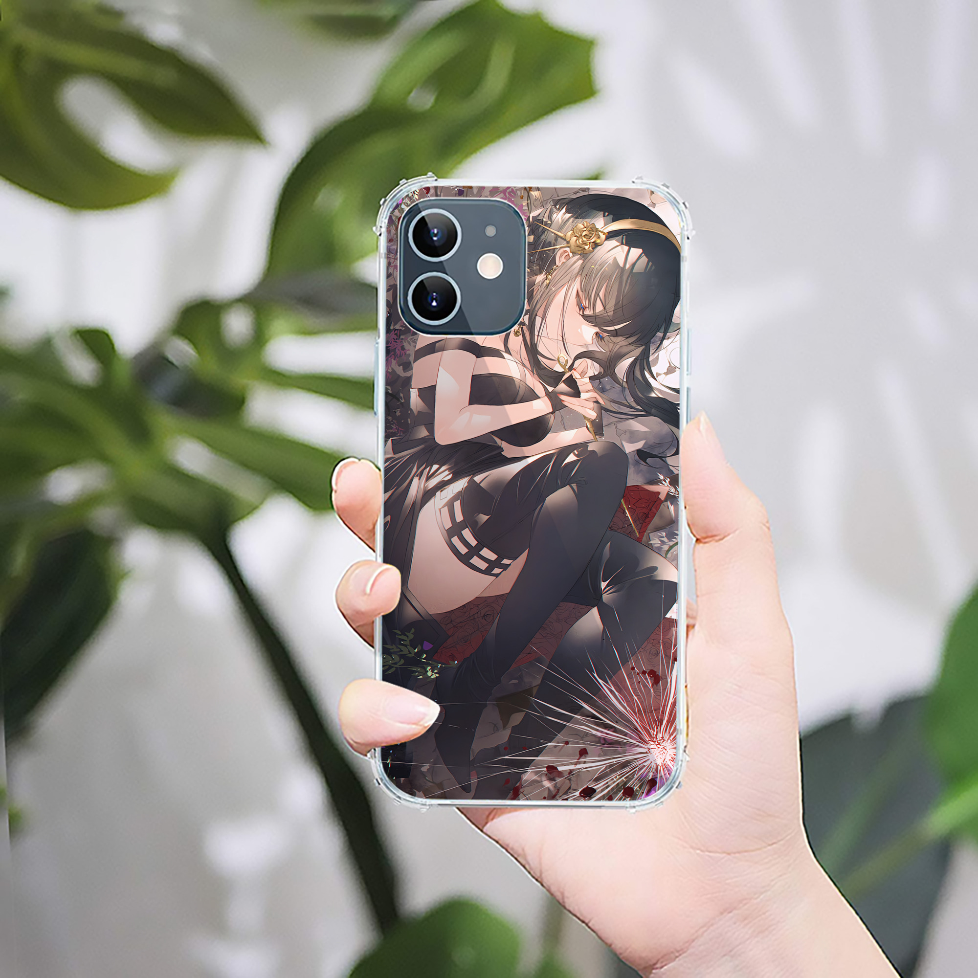 （画像用） SPY×FAMILY间谍家家酒 【iPhone 12シリーズ対応】透明スマホケース（クリアソフトケース）